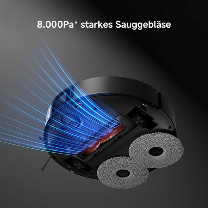 Нова Мощна Прахосмукачка Робот с Моп Xiaomi Robot Vacuum X20 Max