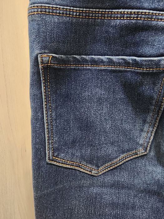 Джинсы женские супер скинни синие дефаето по фигуре defacto