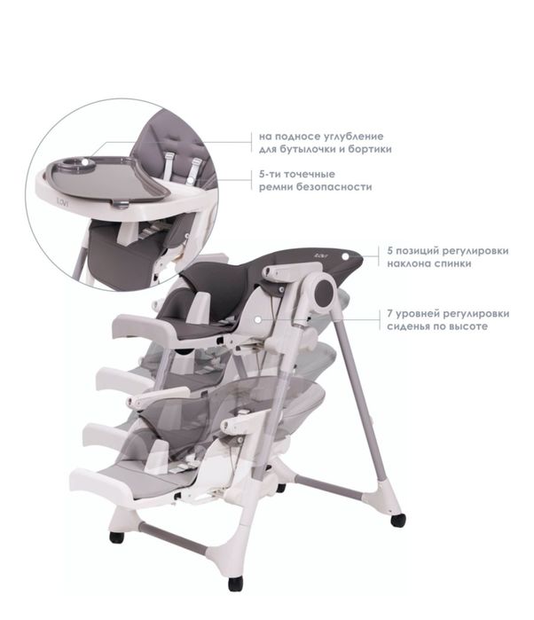 Детский стул для кормления ilovi