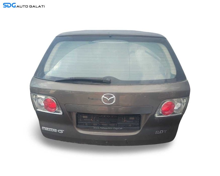 Haion Hayon Portbagaj Dezechipat cu Luneta Geam Sticla Mazda 6 Break Combi 2002 - 2008 [LN0436]