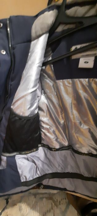 куртка зимняя    синяя