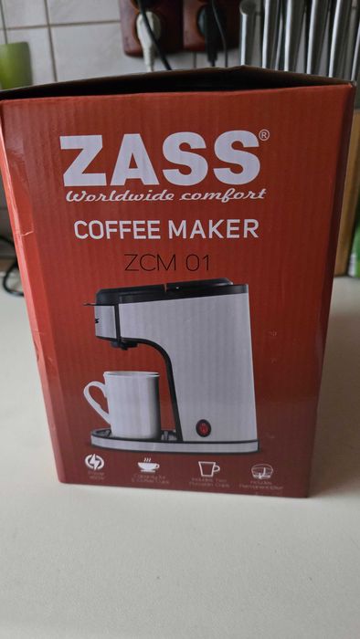 Cafetiera cu filtru permanent ZASS,  ZCM 01