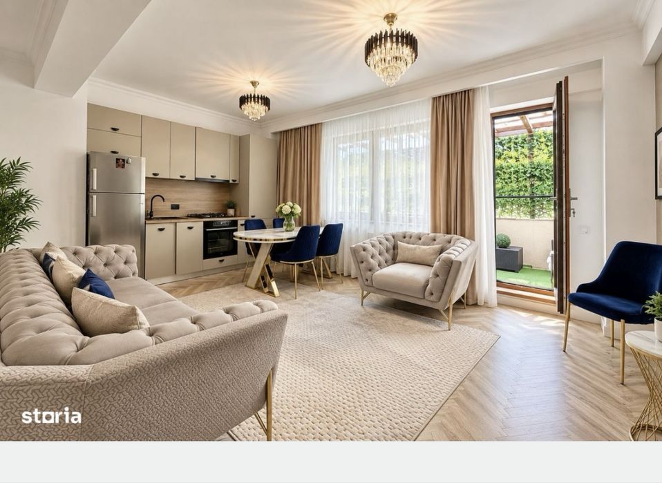 Apartament 4 camere cu gradina