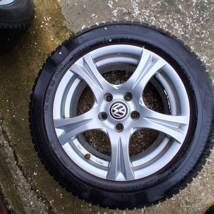 Jante aluminiu,cauciucuri continental 205/60 r16