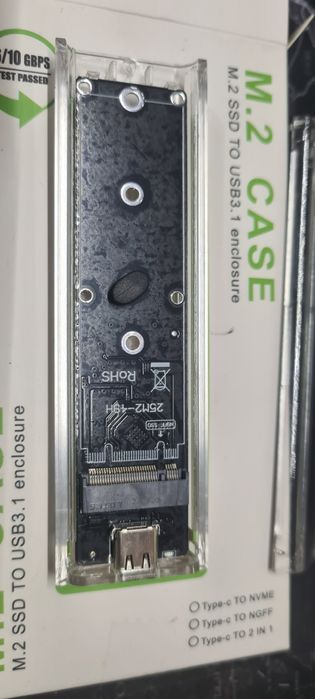 Rack extern ssd m2 NGFF