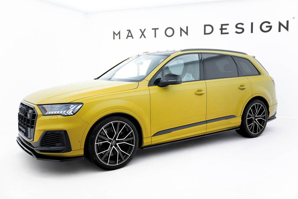 Добавки за прагове Maxton design за Audi Q7 S-line/SQ7 (2019-2023)