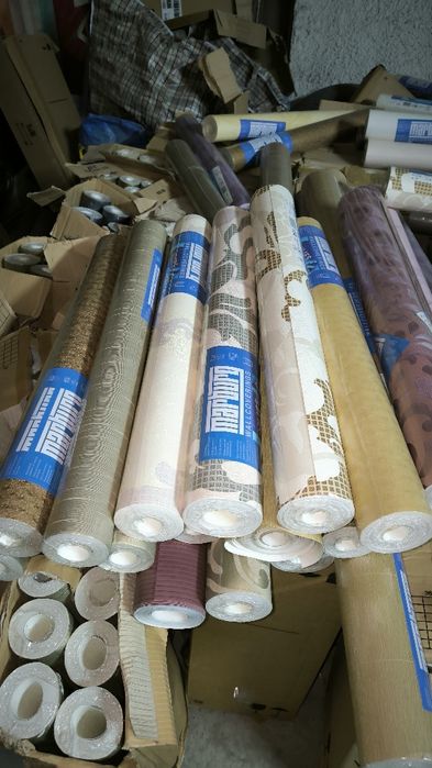 Обои. Флизериновые.  Германия. Супермоющиеся. От 6 до 14 рулонов