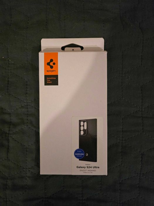 Husa Spigen Enzo Aramid pentru Samsung S24 Ultra