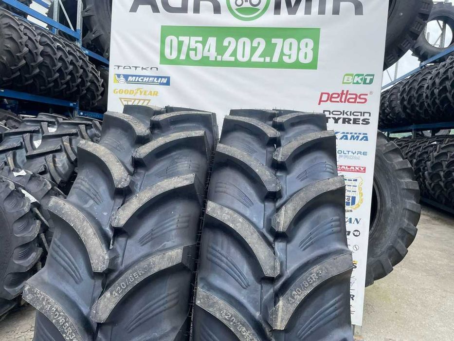 16.9-34 ozka Cauciucuri pe insertie de metal 420/85R34 tubeless