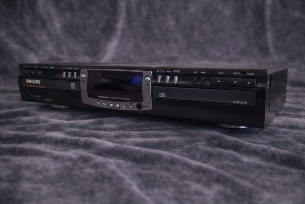 Dublu CD recorder Philips CDR 765