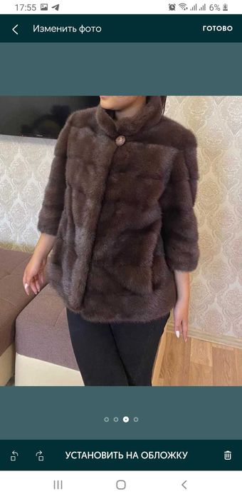 Продам норковую шубу