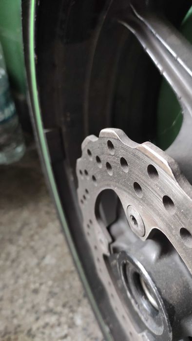 Задна джанта и заден диск за Kawasaki ZX10R 2008-2010