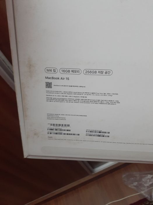 MacBook Air 15 M4 16/256