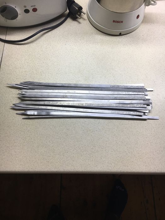 Шампуры СССР для мангала 50шт