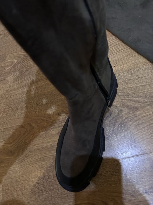 Зелени ботуши 38размер