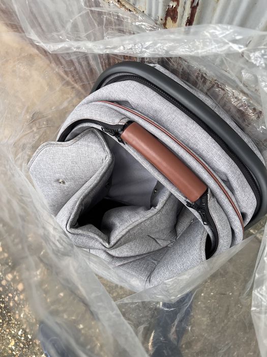 Бебешка количка CANGAROO Комбинирана количка 3в1 ELLADA СИВ