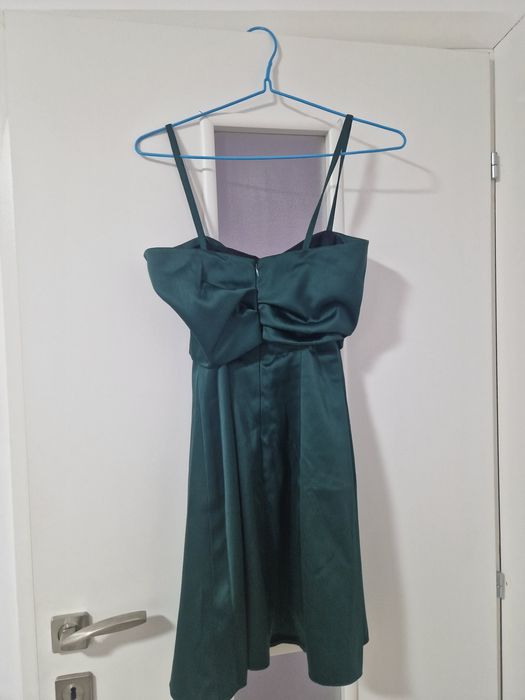 rochie scurta verde