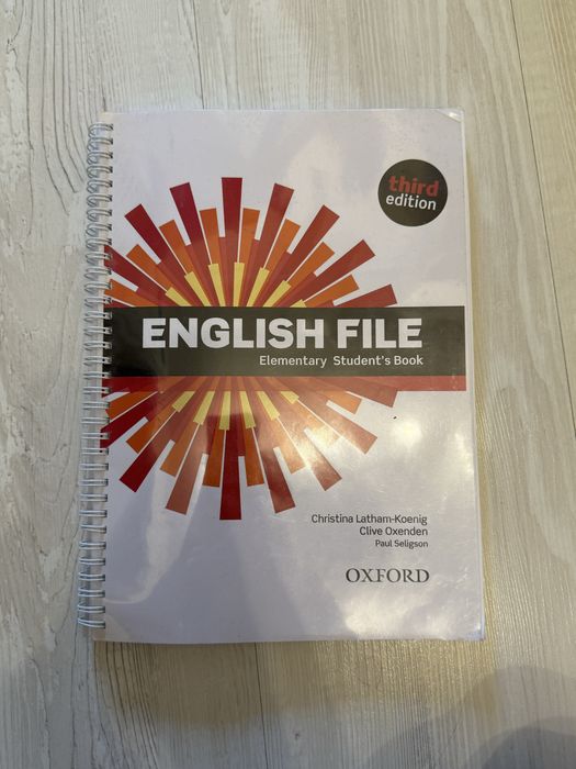 English File Elementary 3rd Edition — Student’s Book + Workbook