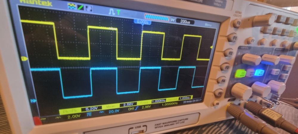 Osciloscop HANTEK DSO5102P 200MHz 1GSa/s NOU, neutilizat