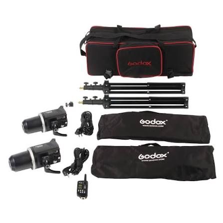 Импульсный свет Godox MS300F  + синхронизатор