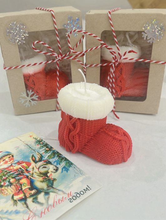 Новогодние свечи