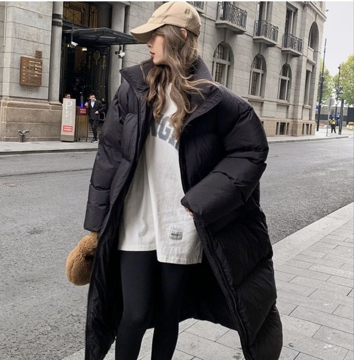 Куртка зимний длинный,теплый