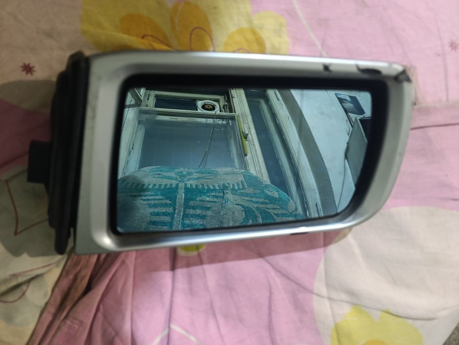 Левое зеркало Мерседес 210 до рест.