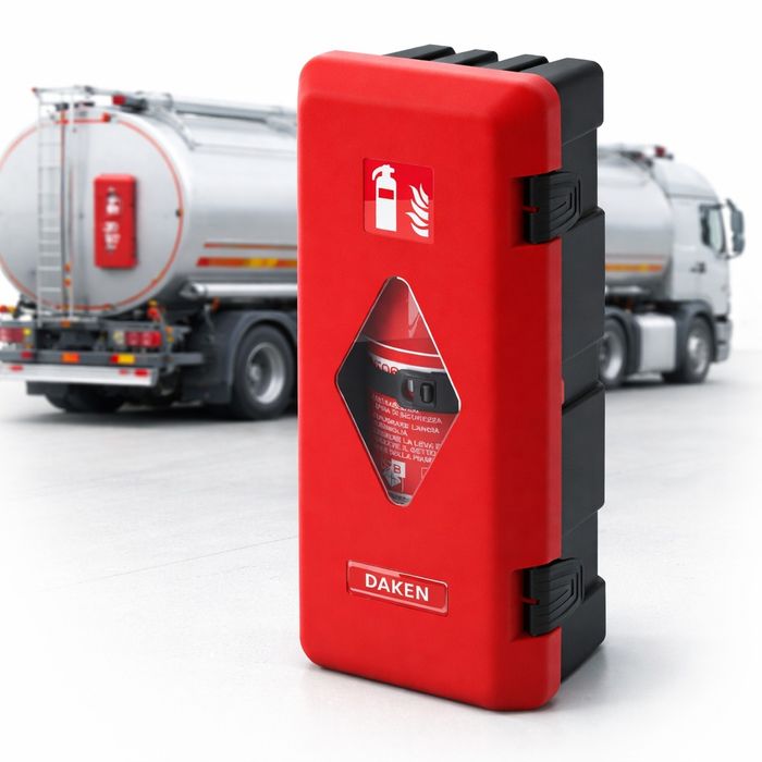 Бокс для огнетушителя, ящик для огнетушителя, бокс огнетушителя для фу