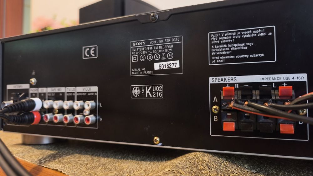 Receiver amplificator statie SONY STR-D365 90W RMS la 8ohmi impecabil