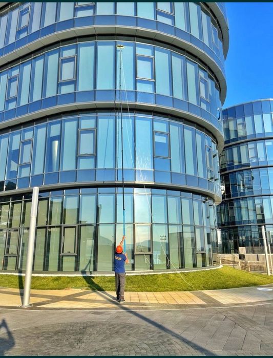 Мойка окон и фасадов