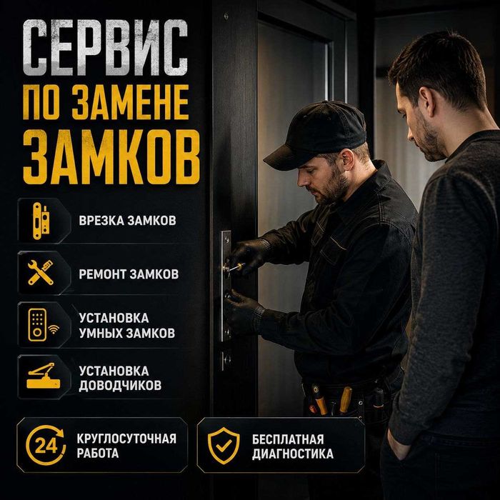 Замена замков|Установка умных замков|Вскрытие авто квартир сейфа|24/7