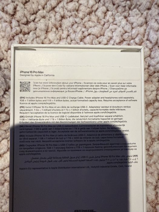 Iphone 16 pro max , ca nou !!