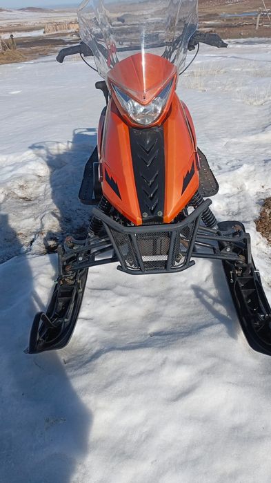 Снегаход жаңа жүрілмеген. Алған ға көп болмады.