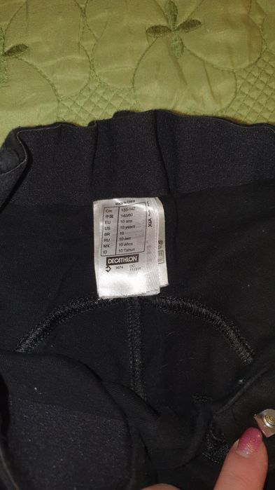 Pantaloni echitatie copii Fouganza Decathlon