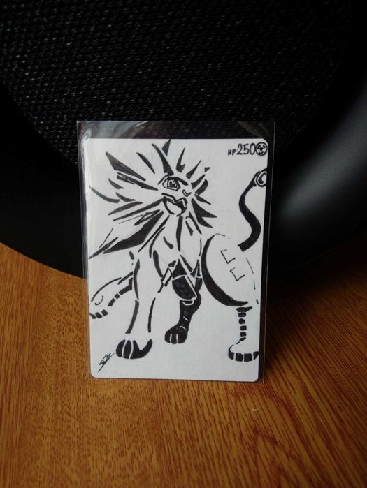 Pokemon card (нарисувана)