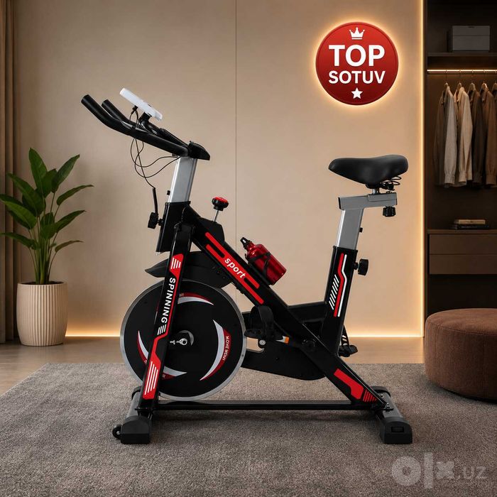 Kardio mashg‘ulotlar uchun professional velotrenajyor (Velosiped)