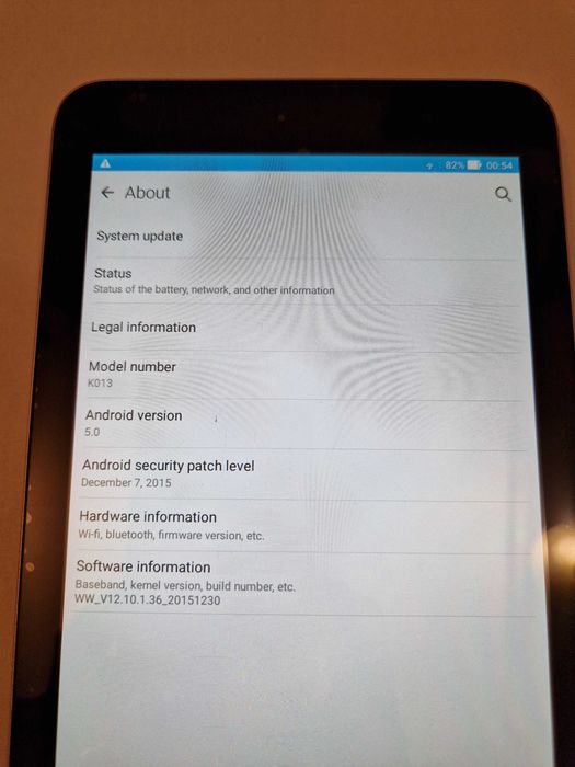 Tableta Asus memo pad 7 (K013)