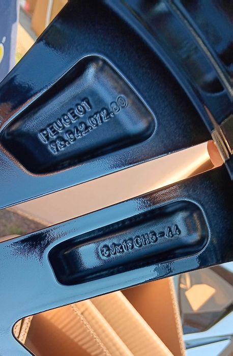 Jante aliaj noi originale Peugeot 508 model Augusta 19" 5x108