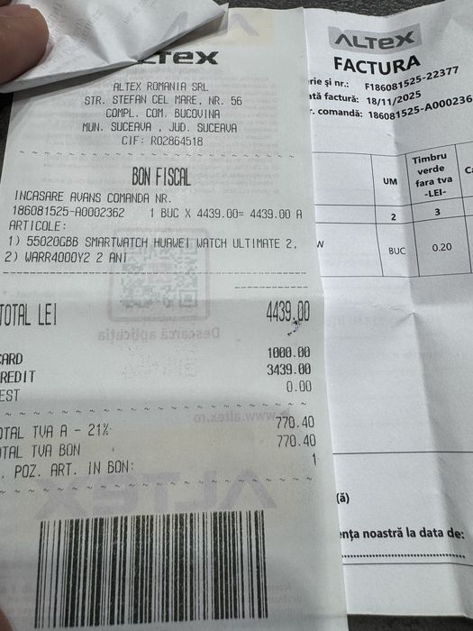 Smartwarch Huawei Ultimate 2