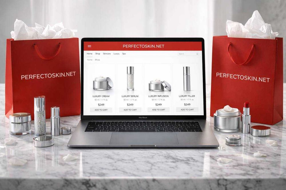 Afacere la cheie: magazin online de cosmetice de lux dropshipping