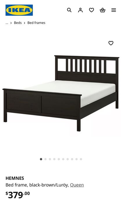 HEMNES легло с матрак