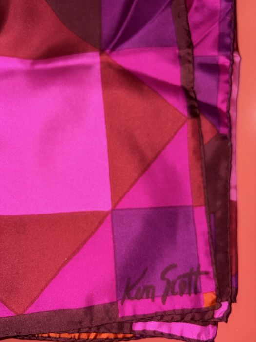 Esarfa matase naturala Ken Scott