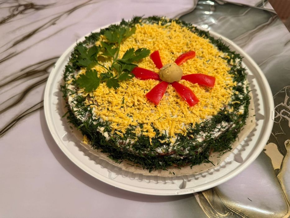 Салаты заморозки