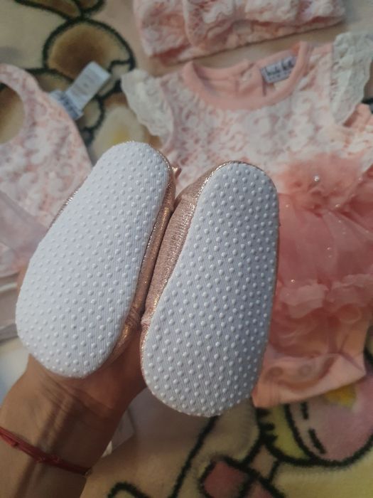 Tinuta completa bebe/Rochita de designer botez/sedinta foto bebe