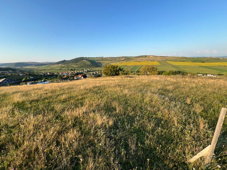 Doua terenuri de 600 mp construibili de vanzare cu panorama superba