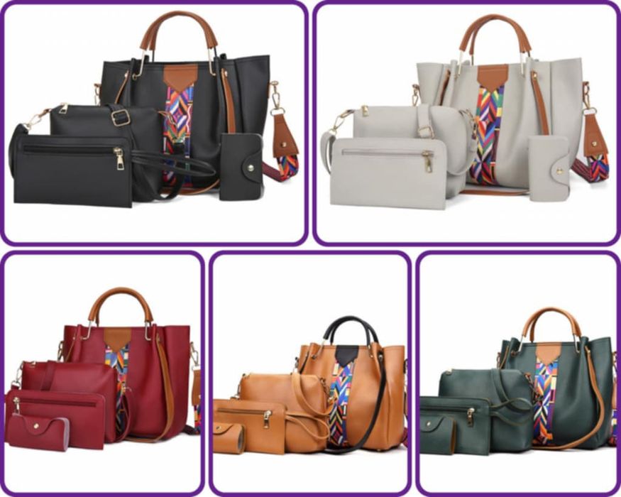 Дамски чанти 4в1