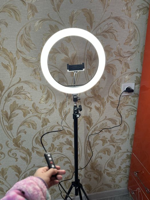 Rgb led soft ring light MJ30 / Moon light lamp/ лед лампа kiprik ekish