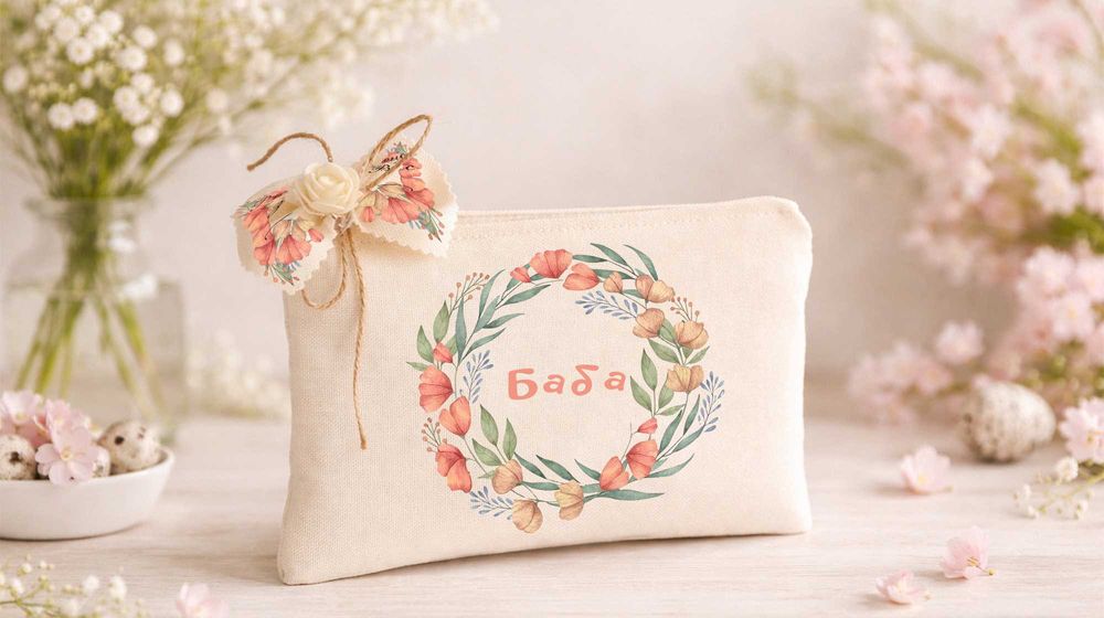 Персонализиран подарък със скрито послание за 8ми март