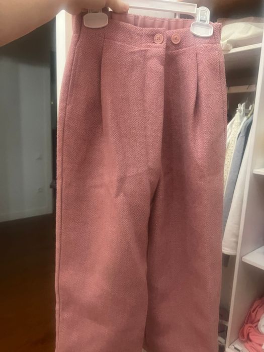 Брюки тёплые девочке