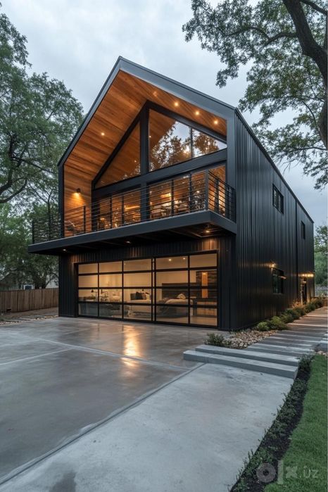 Строительство BarnHouse дома под ключ